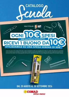 Spesa Facile Conad (valido fino al 30-09)