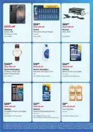 Costco catalogue Page 4: Oral-B Flossaction Brush Heads €59,99, Head & Shoulders Ultramen Old Spice 2 in 1 €19,99