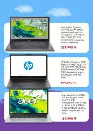 EMAG akciós újság Oldal 4: Acer Aspire 17 €329.990,00, Hp hp 255r g10 laptop €144.990,00