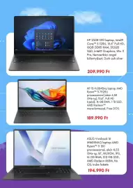 EMAG akciós újság Oldal 5: Hp laptop amd ryzen 5 7520u €189.990,00, Hp 250r g10 laptop €209.990,00