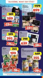 ALDI akciós újság hét 34 Oldal 3: GOURMET SZELETELT KECSKESAJT €899,00, MILSANI ESL TEJ €389,00