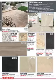 Bauhaus akciós újság Oldal 12: Greslap Pompei €7.890,00, Greslap Futura €8.490,00