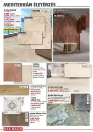 Bauhaus akciós újság Oldal 6: Fali csempe Verano €10.490,00, Nebbiolo padlólap €3.590,00