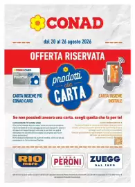 Volantino Conad | Prodotti alla carta Pagina 1