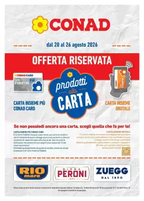 Conad | Prodotti alla carta (valido fino al 26-08)