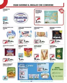 Volantino Coop Superstore Pagina 13: Provolone dolce Auricchio €2,90, Stracchino invernizzina Invernizzi €1,89