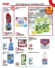 Volantino Coop Superstore Pagina 22: Carta cucina Asso Ultra Foxy €1,69, Decalcificante per lavatrice Calgon €3,83