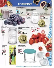 Volantino Coop Superstore Pagina 27: Vaso in vetro Bormioli Quattro Stagioni €1,15, Susine nere Stanley €1,79