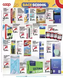 Volantino Coop Superstore Pagina 30: Script evidenziatori €1,00, Foglietti removibili Coop €1,35