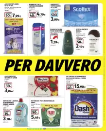 Volantino Coop Superstore Pagina 5: Doccia bronze Bilboa €2,19, Detersivo per lavatrice in polvere Dash+ Power €15,90