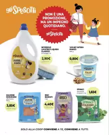 Volantino Coop Superstore Pagina 6: Spinaci porzionati surgelati €1,65, Riso basmati €4,40