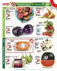 Volantino Coop Superstore Pagina 8: Carote Origine €0,89, Pere Carmen €2,59