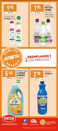 Folleto Supermercados Deza Página 4: Instituto Español champú árbol de té, biotina, argán o cebolla €1,95