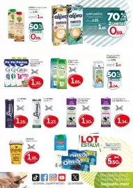 Catálogo Condis Página 9: Cacaolat €1,35, Flora - preparat láctilc €1,85