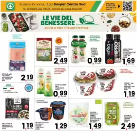 Volantino Interspar Pagina 11: Mousse/dessert proteico Müller €1,29, Mozzarella Granarolo High Protein €1,19