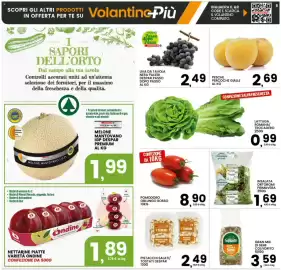 Volantino Interspar Pagina 8: Nettarine piatte varietà Ondine €1,89, Insalata ortoromi primavera €1,69