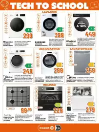 Volantino Ipercoop Pagina 6: Whirlpool Lavatrice WPM011WADSIT €449,00, Lavatrice slim Midea €249,00