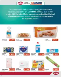 Volantino Mercatò Local Pagina 11: Spugna da bagno Relax Ego €0,54, Amaretti Selex €1,24