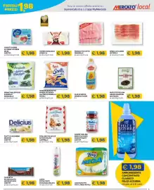 Volantino Mercatò Local Pagina 5: Frollini con gocce di cioccolato Campiello €1,98, Lacca extra forte ecologica malizia €1,98