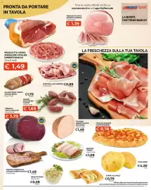 Volantino Mercatò Local Pagina 7: Focaccia pugliese con pomodorini €8,78