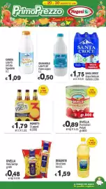 Volantino Primo Prezzo Pagina 1: Granarolo Latte PS UHT Piacere Leggero €0,50, Desantis olio di semi vari €1,59