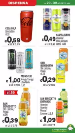 Volantino Primo Prezzo Pagina 15: San Benedetto Thè Limone €0,29, Monster Energy Mango/Energy/Ultra White €1,00