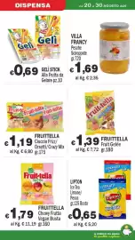 Volantino Primo Prezzo Pagina 19: Fruit-tella Fruit Gelée €1,39, Fruit-tella Chewy Frutta Vegan €1,79
