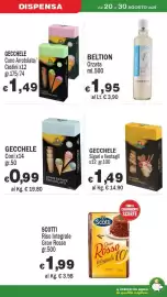 Volantino Primo Prezzo Pagina 20: Gecchele Sigari e Ventagli €1,49, Beltion Orzata €1,95