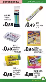 Volantino Primo Prezzo Pagina 27: Mambo Panno Tittex €0,59, Roulla sacchi pattumiera €0,65