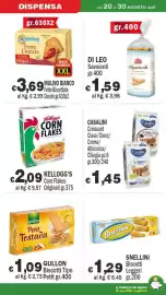 Volantino Primo Prezzo Pagina 8: Casalini 6 Cornetti €1,45, Kellogg's Corn Flakes €2,09