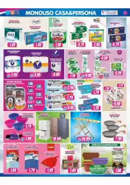 Volantino Vitulano Drugstore Pagina 5: Cassetiera 4 cassetti Bianca-Tortora Grigio Rattan €19,99