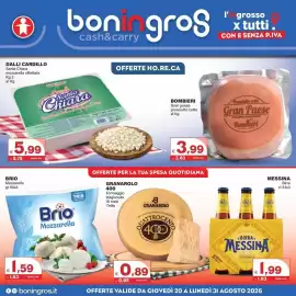 Volantino Boningros Cash and Carry Pagina 1