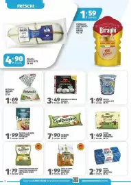 Volantino Vivo Supermercati Pagina 2: Mozzarella vallelata ciuffo €1,69, Parmigiano Reggiano DOP Gran Terre Parmareggio €1,79