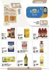 Volantino Vivo Supermercati Pagina 9: Passata di pomodoro Mutti €5,99, Riso Carnaroli Scotti €2,59