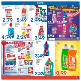 Volantino Sidis Pagina 19: Spray Amuchina €2,49, Piatti Valido €0,99