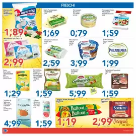 Volantino Sidis Pagina 6: Burro Parmareggio €1,69, Salame Citterino Riassunto Citterio €1,59