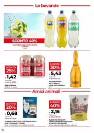 Volantino In Coop Pagina 14: Croccantini Miglior Gatto Sterilized Morando €2,15, Birra Peroni €1,42