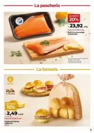 Volantino In Coop Pagina 9: Panini duchesse Cerealia €2,49, Filetto di salmone norvegese €23,92