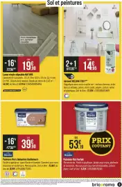Catalogue Bricorama page 3: Ripolin Peinture Mat Parfait €53,19, Ripolin Peinture Murs Boiseries Radiateurs €39,90
