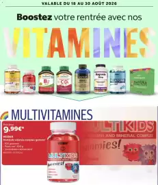 Catalogue Costco page 1: Weider multikids vitamin complex gomme €9,99