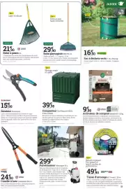 Catalogue Espace emeraude page 11: BAHCO Cisaille à haie €24,90, Eco-King Composteur vert €39,95