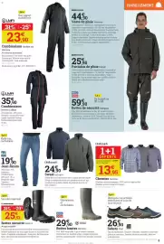 Catalogue Espace emeraude page 3: BAU DOU Bottes hautes Bicross €29,90, LMA Combinaison double zip €23,90