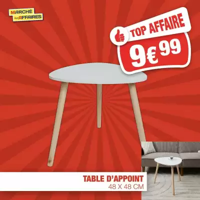 Marché aux Affaires (valable jusqu'au 31-08)