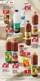 Folleto La Plaza de DIA semana 34 Página 2: Dia upss - refresco de te zero sabor sandía €0,80
