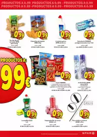 Folleto SPAR semana 34 Página 3: Palmeritas de hojaldre €0,99, Arun ambientador spray €0,99