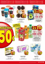 Folleto SPAR semana 34 Página 7: Manjares pastas surtidas €1,50, Ambientador para lavavajillas SPAR €1,50