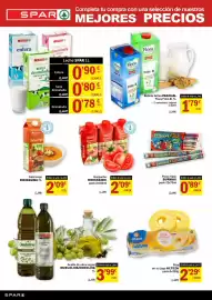 Folleto SPAR semana 34 Página 8: Leche SPAR €0,90, Burmax polos flash €0,89
