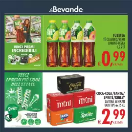 Volantino Deco Maxistore Pagina 20: Coca-Cola/Fanta/Sprite/Kinley lattina minican €2,99