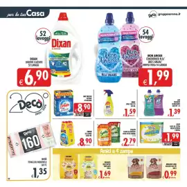 Volantino Deco Maxistore Pagina 28: Svelto ricarica detersivo piatti aceto €2,79, Foxy carta da cucina mega decorata €1,99