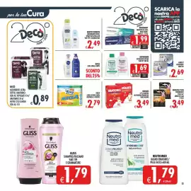 Volantino Deco Maxistore Pagina 30: Huggies Little Movers €3,49, Neutromed Detergente Intimo €1,69